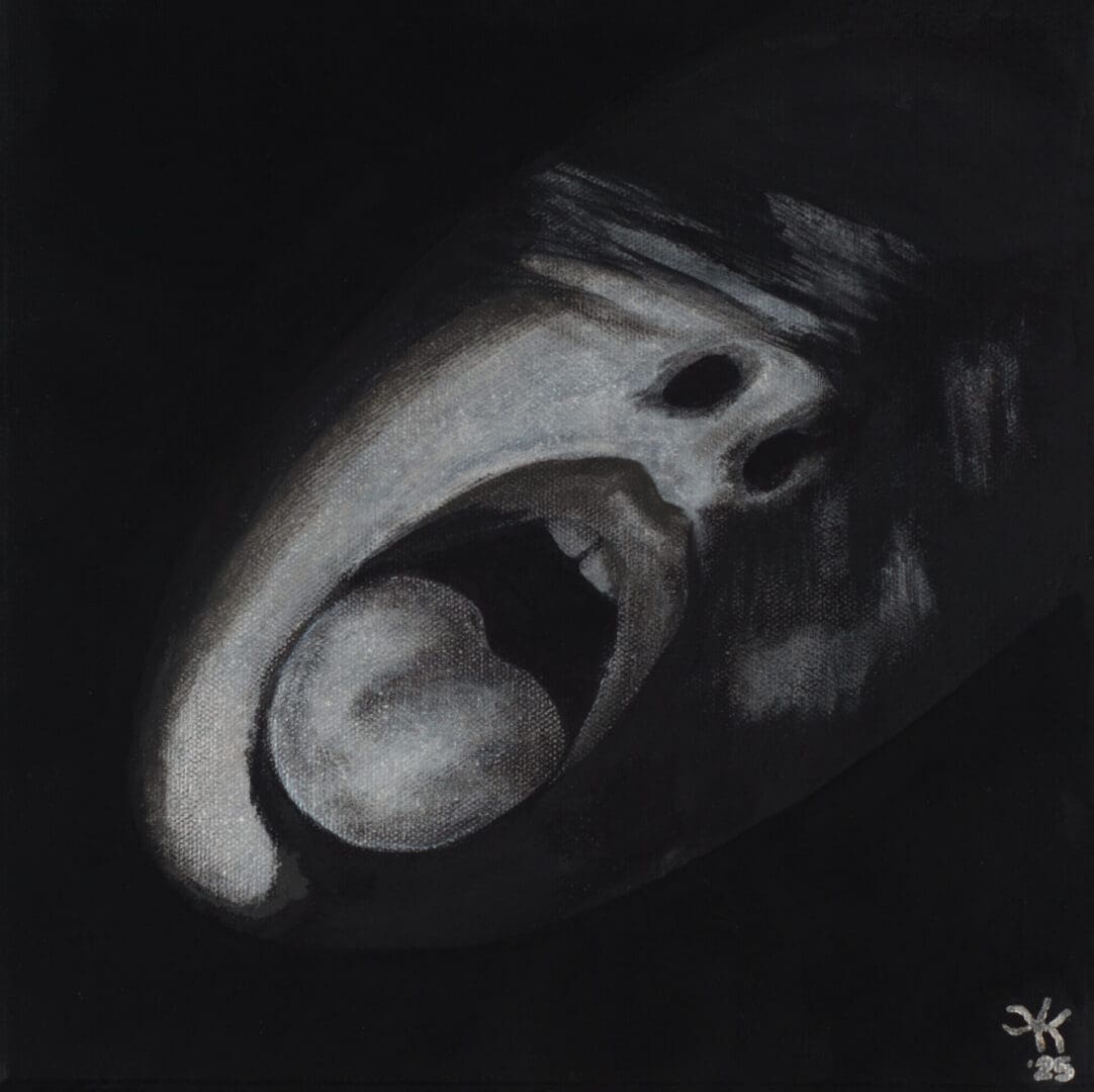 Blind Devotion, an original painting by Ashley Karno